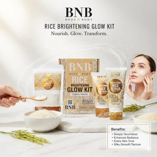 Rice Brightening Glow Kit For Glass Skin